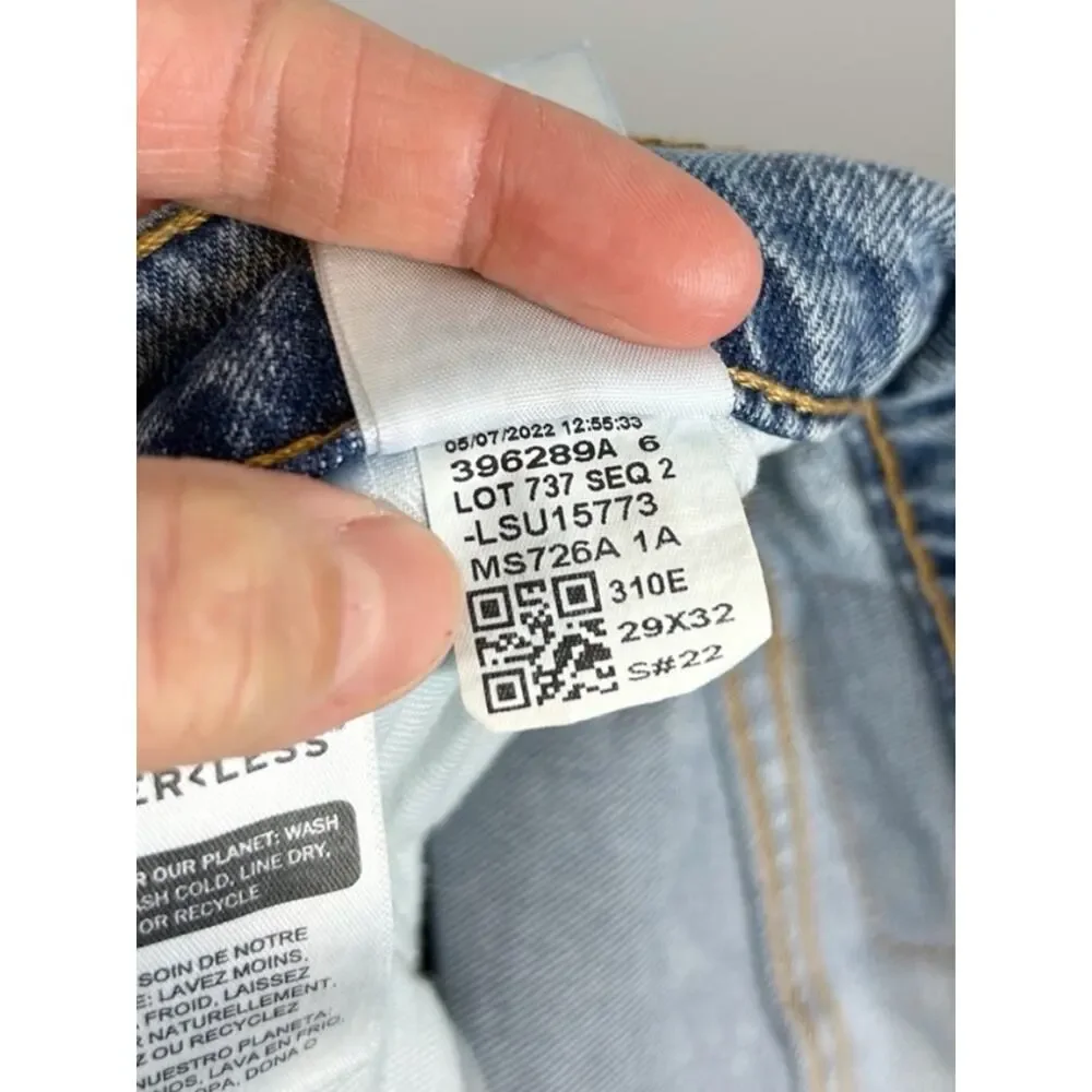 Levi's 511 Slim Straight Light Blue Jeans Men's Size 29 x 32